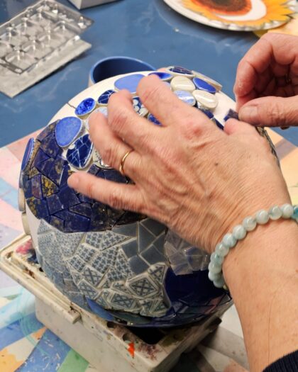 Mosaïque Création avec Le Coquelicot Bleu