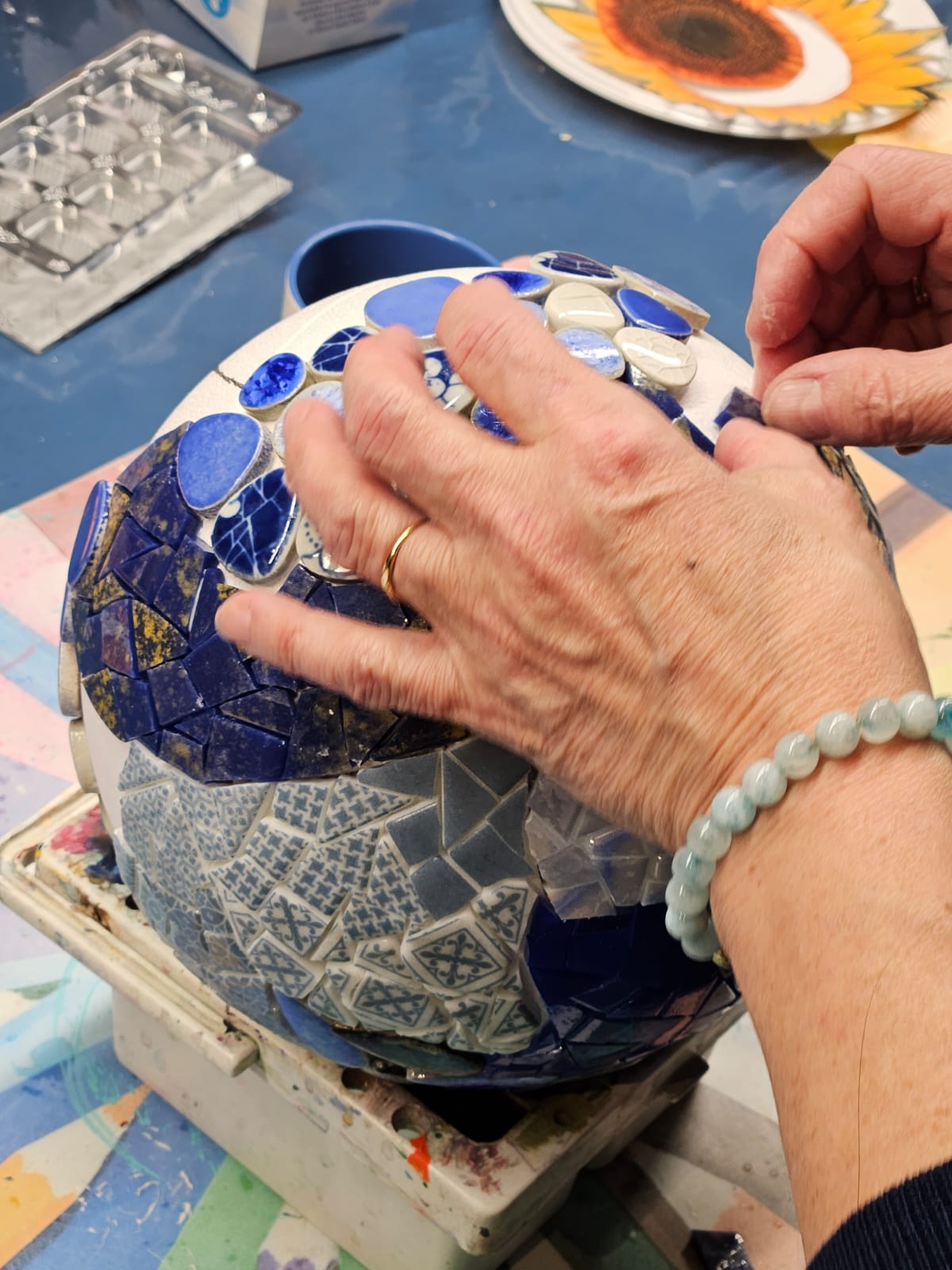 Mosaïque Création avec Le Coquelicot Bleu